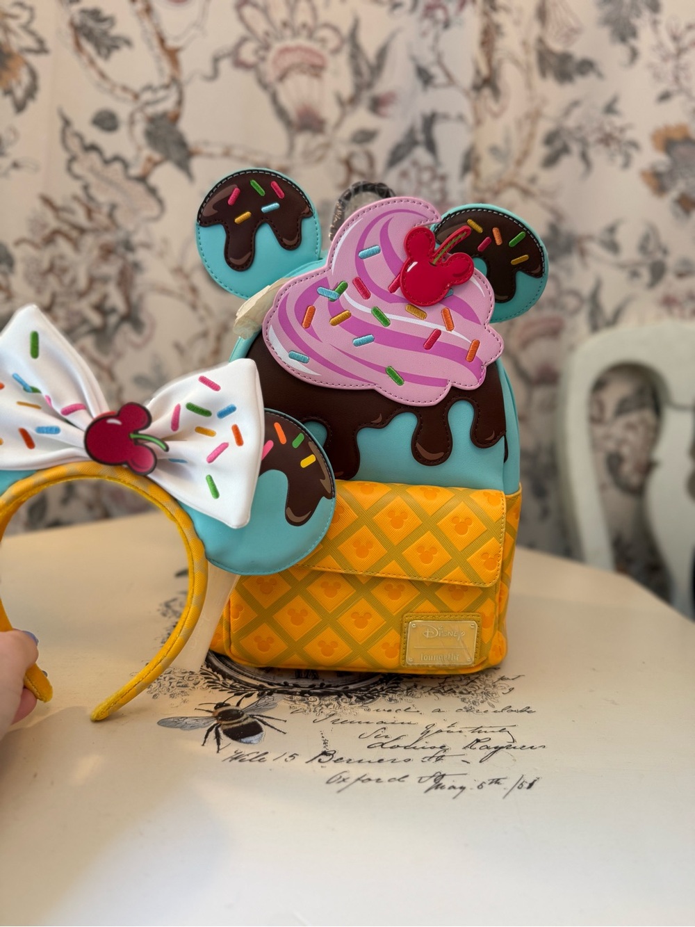 Loungefly | Disney Sweet Treats Minnie Ears Headband | NWOT - Picture 7 of 7